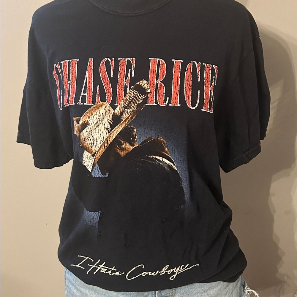 Chase Rice Cowboy Graphic Tee M